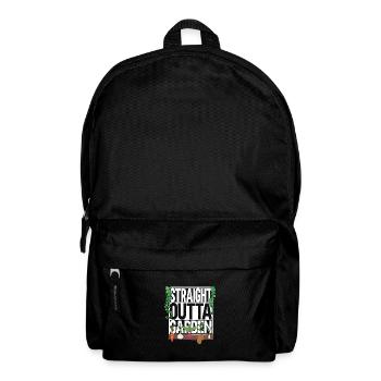 Direkt aus meinem Garten - Rucksack - Schwarz - Vorne