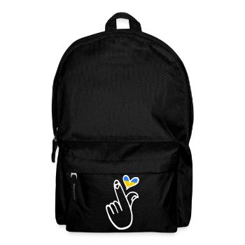 Ukraine - Rucksack - Schwarz - Vorne