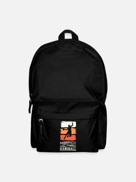 Handball Handballspieler Handballer Vintage Retro - Rucksack - Schwarz