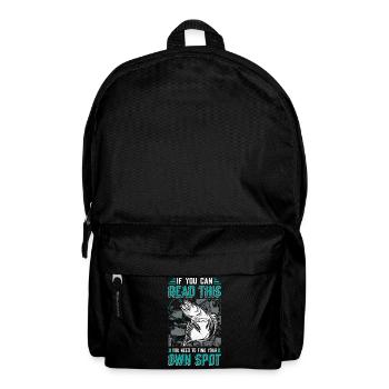 If you can read this - Backpack - black - Front