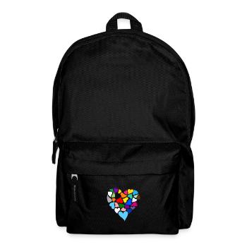 Heart - Backpack - black - Front