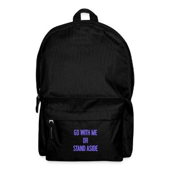 Walk with or aside - Backpack - black - Front