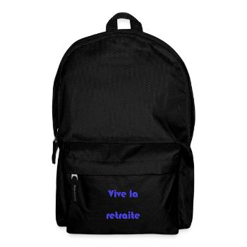 RETRAITE. RETRAITE. RETRAITEE. RETRAITE - Sac à dos - noir - Devant