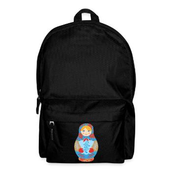 Matryochka cadeau poupée URSS Russie - Sac à dos - noir - Devant