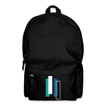 Lettre I i - Sac à dos - noir - Devant