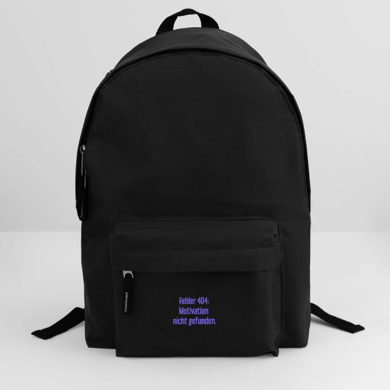 Error 404: Motivation not found Backpack