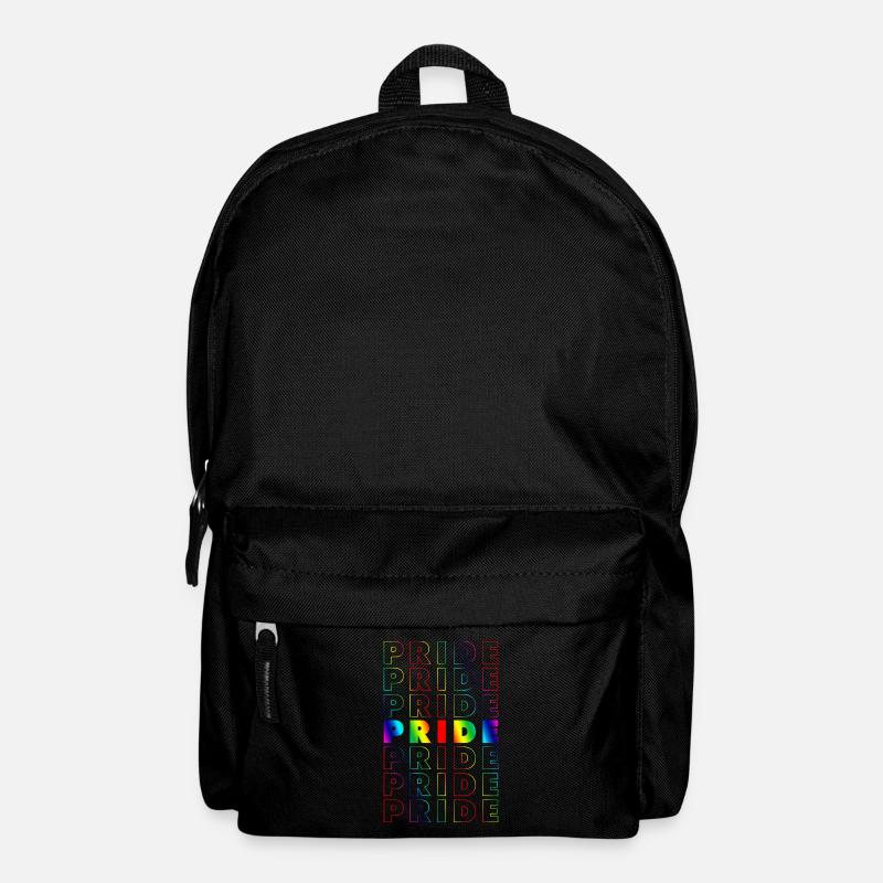 Gradient de fierté - Sac à dos - noir