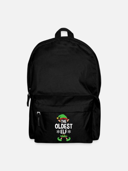Group Matching Family Christmas Gift Elf - Rucksack - Schwarz