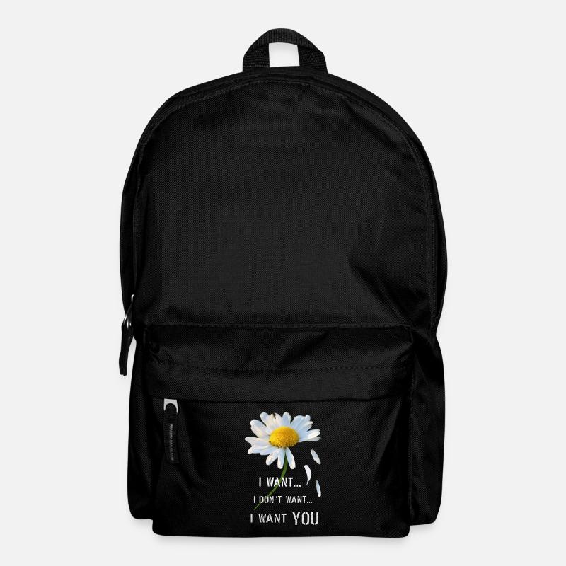 Ich will ich will nicht ich will dich - Rucksack - Schwarz