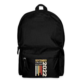 September 2022 Birthday Gift September 2022 - Backpack - black - Front