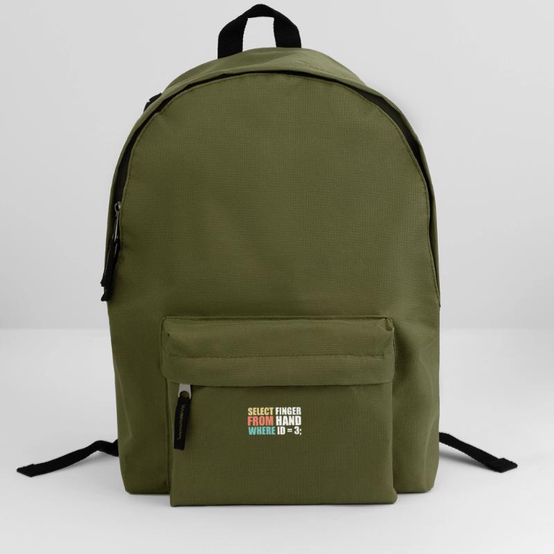 Computer scientist programmer Backpack