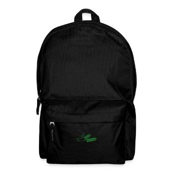 Agriculture with fern - Landwirtschaft mit Farn - Rucksack - Schwarz - Vorne