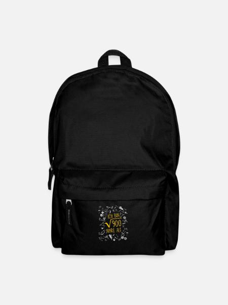 30. Geburtstag Mathematiker Mathe Lehrer - Rucksack - Schwarz
