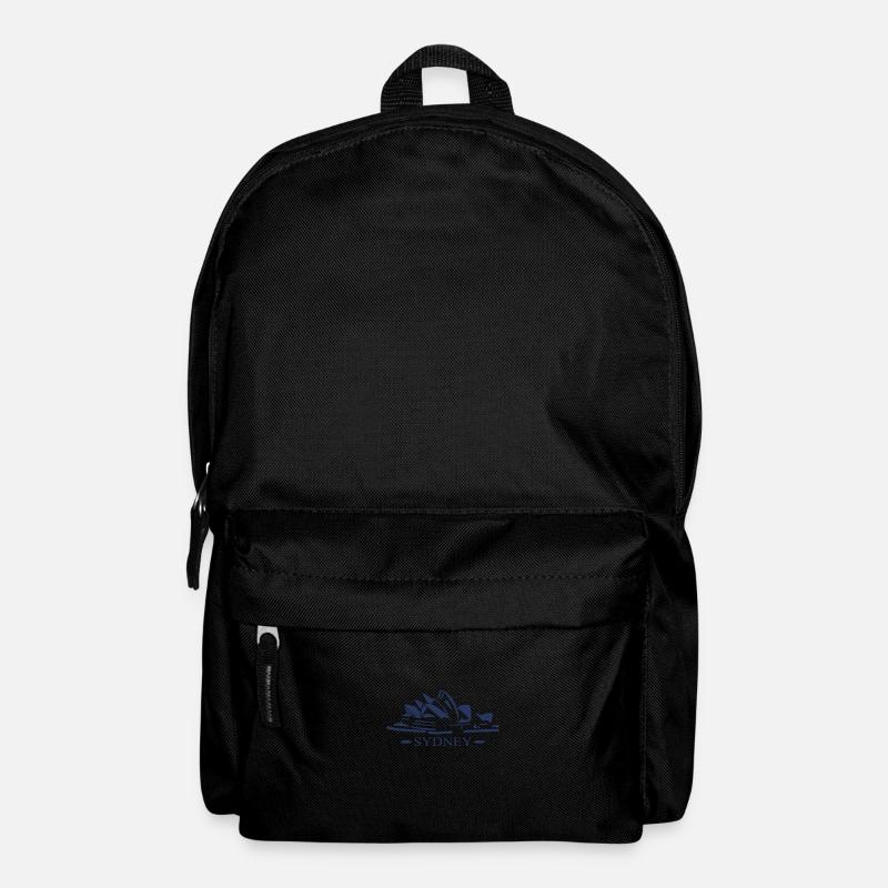 australia sydney- australia sydney - Backpack - black