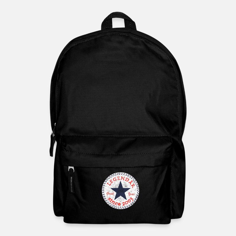 18. Geburtstag Geschenk Mädchen Junge since 2003 - Rucksack - Schwarz