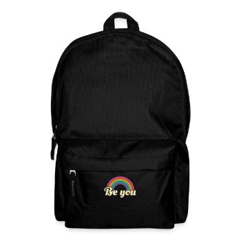 Pride CSD LGBT | Sei du selbst - Rucksack - Schwarz - Vorne