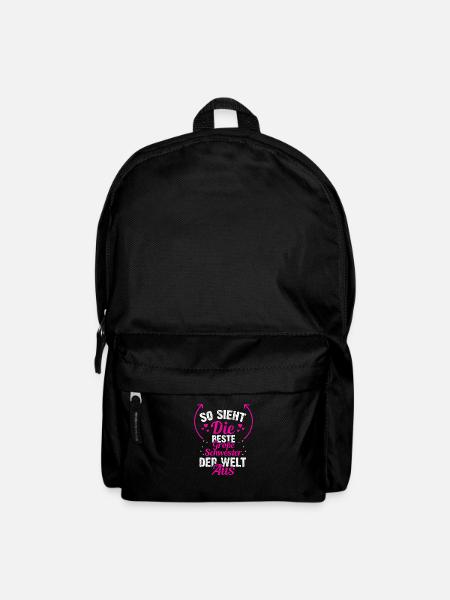 So sieht die beste große Schwester der Welt aus - Rucksack - Schwarz