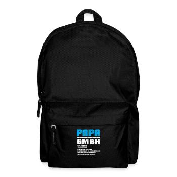 Papa GmbH Vintage - Rucksack - Schwarz - Vorne