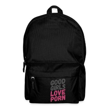 good girls love porn - Rucksack - Schwarz - Vorne