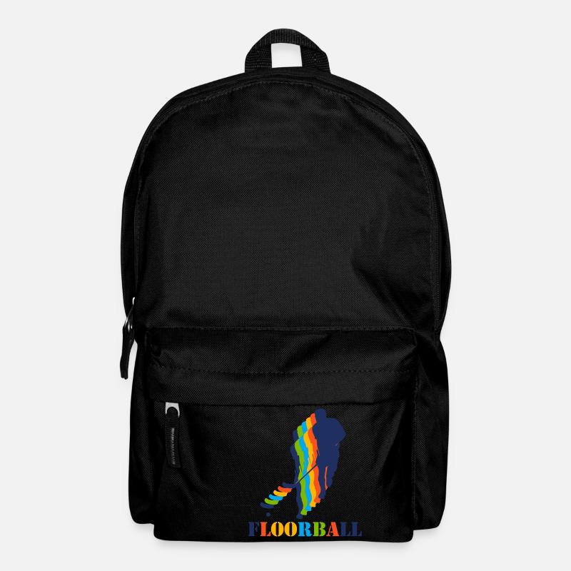 Floorball - Rucksack - Schwarz