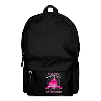 Geschenk Perfekte Mischung aus Prinzessin Melanie - Rucksack - Schwarz - Vorne