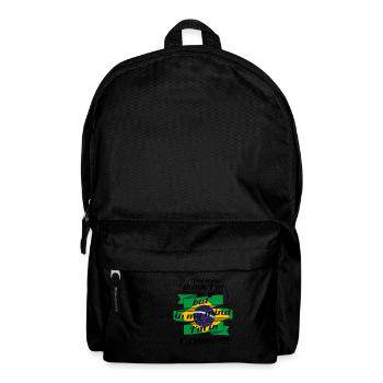 VACANCES EN VOYAGE brasil brazil au Brésil Casta - Sac à dos - noir - Devant