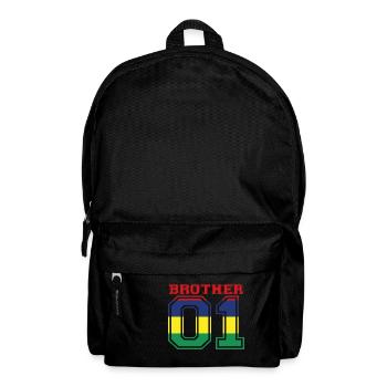 brother brother 01 king Mauritius - Backpack - black - Front