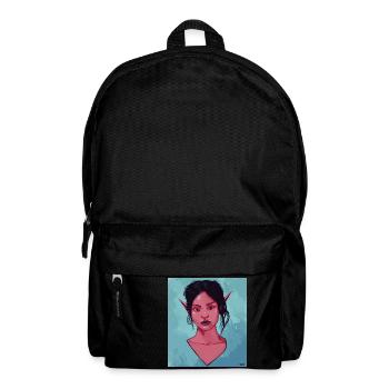 Portrait of a lady - Backpack - black - Front