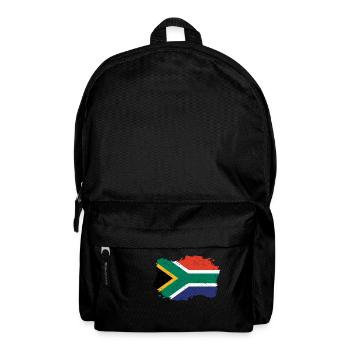 Roots roots flag homeland country south africa png - Backpack - black - Front