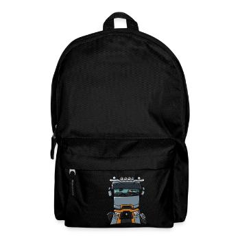 0813 R LKW - Rucksack - Schwarz - Vorne