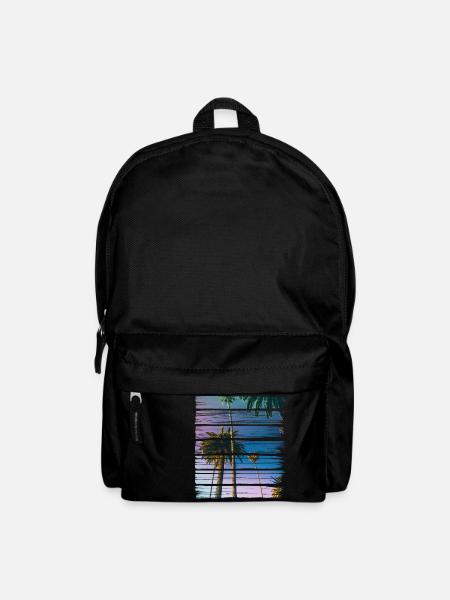 palmier - Sac à dos - noir
