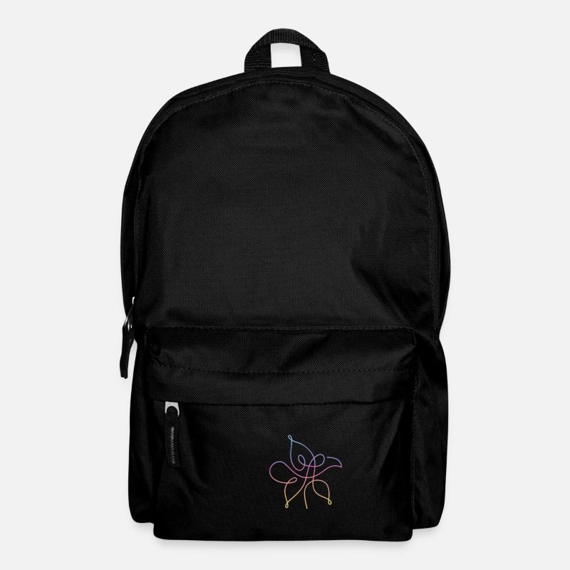 Bangtan-LY "Fleur" - Sac à dos - noir