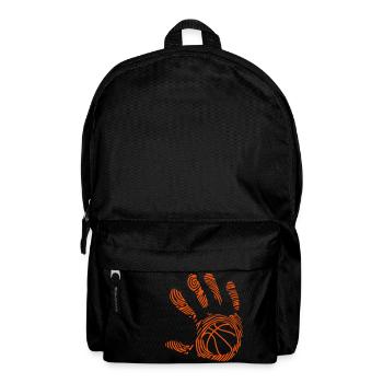 basketball empreinte main - Sac à dos - noir - Devant