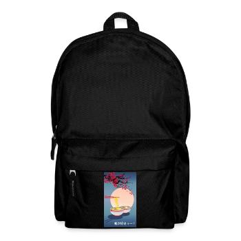 Oriental Japanese Art | Noodle | Ramen - Backpack - black - Front