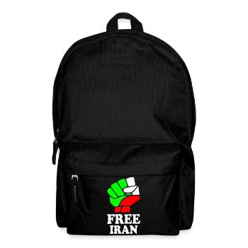 Free iran - Rucksack - Schwarz - Vorne