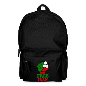 Free iran - Rucksack - Schwarz - Vorne