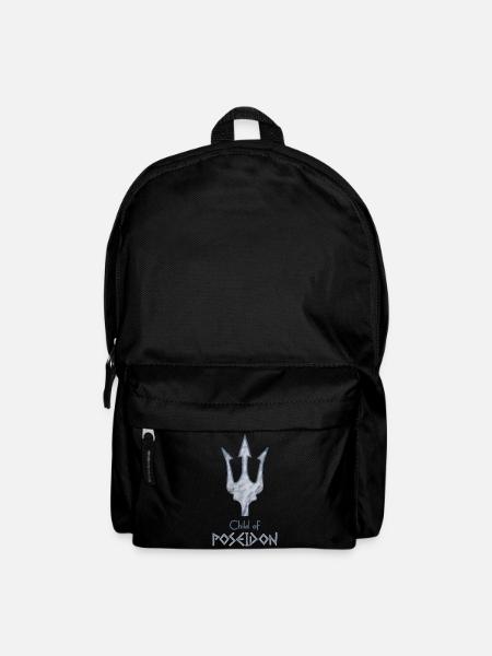 Child of Poseidon – Percy Jackson inspired design - Backpack - black