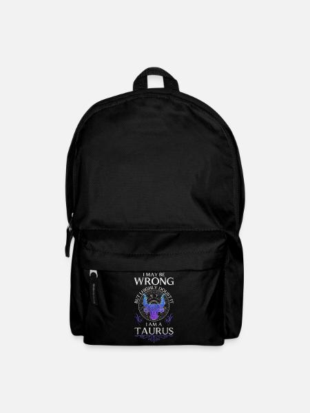 Sternzeichen Erde Symbol - Rucksack - Schwarz