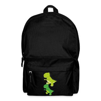 Dino Père Enfant - Sac à dos - noir - Devant