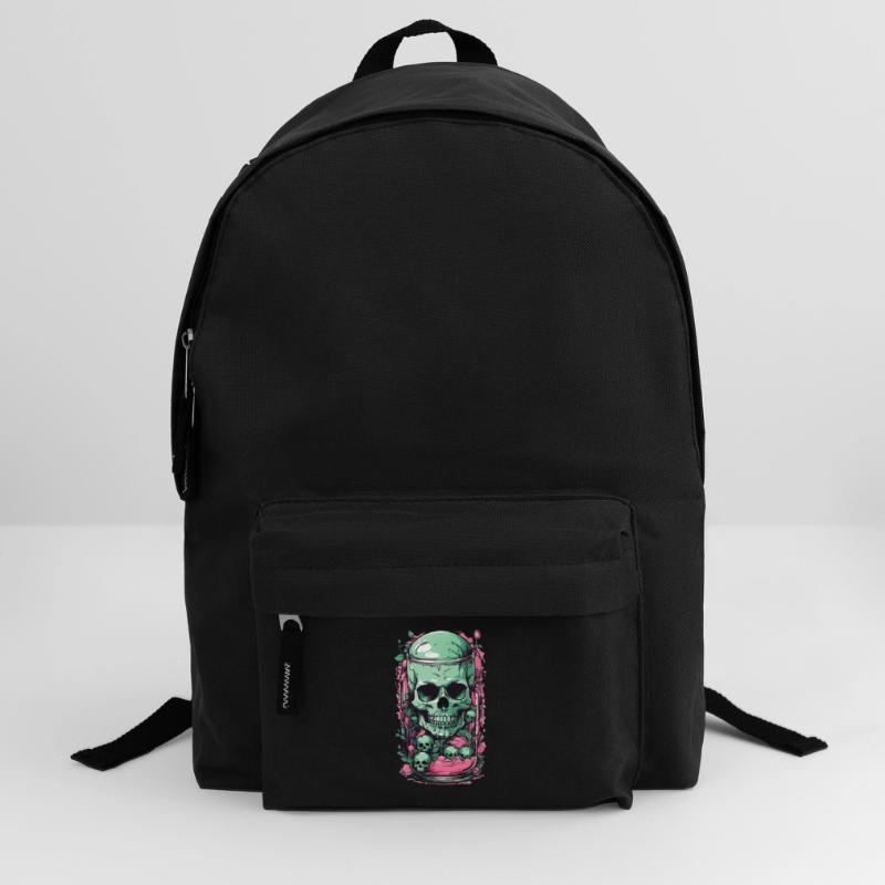 Goth Skull Candy Pastel Gothic Weirdcore Design Backpack