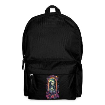 Victorian Gothic Aesthetic Retro Girl - Backpack - black - Front