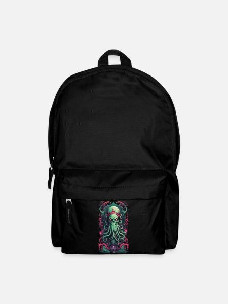 Dämonen König Unterwelt Gothic Okkult Design - Rucksack - Schwarz