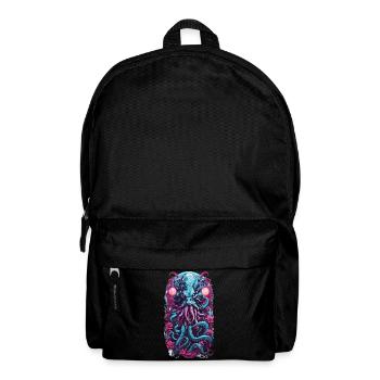 Düsterer Oktopus Monster Goth Pastell Design - Rucksack - Schwarz - Vorne