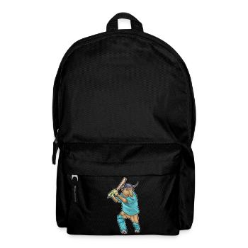 Bull Cricket Cricket Bat - Backpack - black - Front