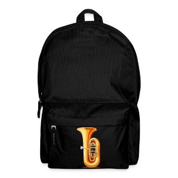 Tuba Graphic - Backpack - black - Front
