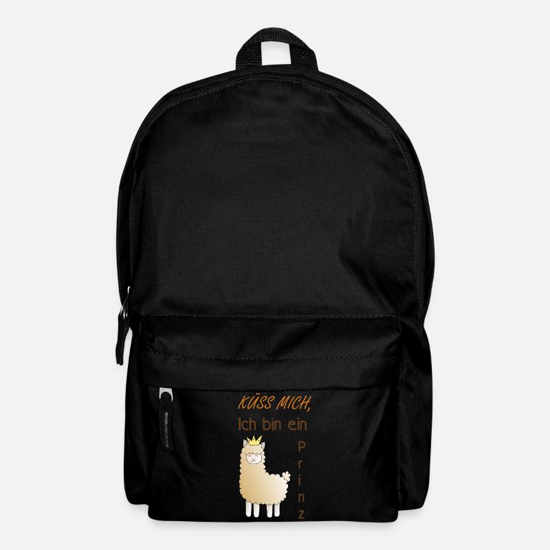 Küss mich, ich bin ein Prinz! - Rucksack - Schwarz