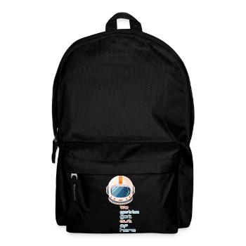 retro spacehelmet we gotta get out of here - Backpack - black - Front