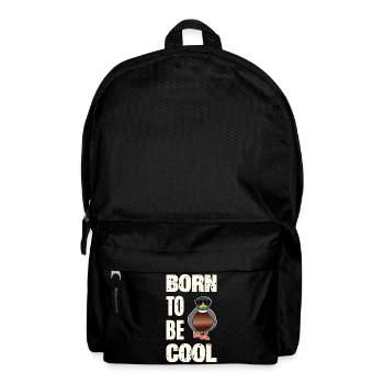 Cooler Enten Spruch  - Rucksack - Schwarz - Vorne
