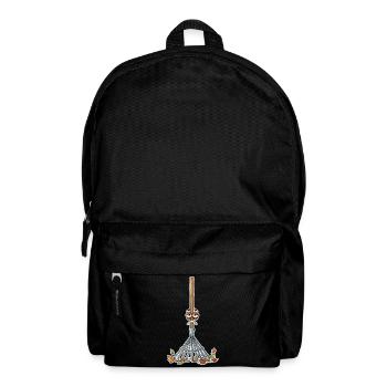 Autumn rake with tired eyes - Backpack - black - Front