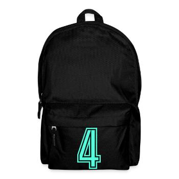 4 - Backpack - black - Front